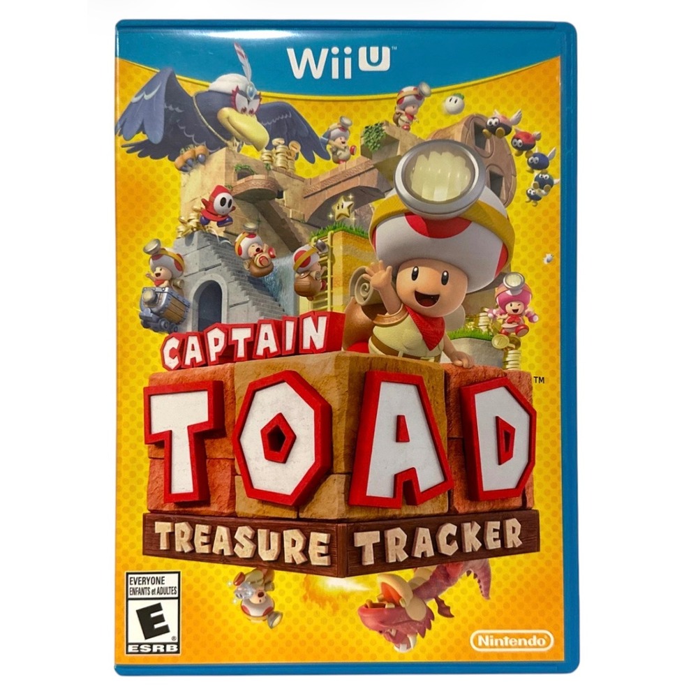 Captain Toad Treasure Tracker Nintendo Wii U Complete CIB Tested 2014